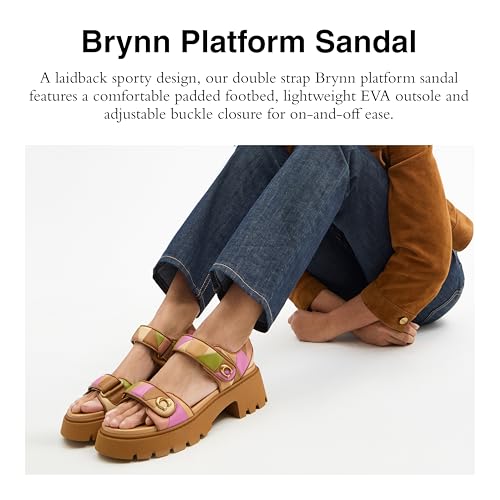 Coach Brynn platform sandal sandale plate-forme tendance été - 2