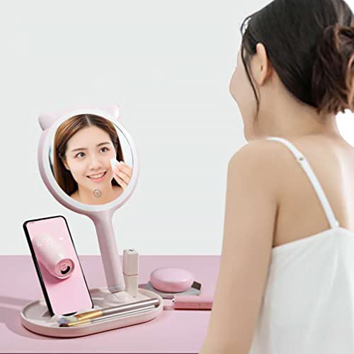 Espejo Maquillaje Led FOMIYES Redondo Compacto miniatura 3