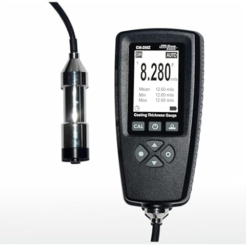 Coating Thickness Gauge CM-208Z Professional Industrial Paint Meter with External Probe Cover