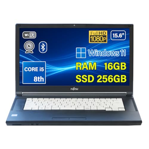 �y�����ςݕi�z �m�[�g�p�\�R�� �x�m�� Lifebook A748 / ��8���� Core i5-8350U/������ 16GB/��e��SSD 256GB/15.6�^ FHD Windows11&Ms Office2019/HDMI VGA/Web�J����/��