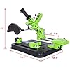 Universal Angle Grinder Stand - Multifunctional Angle Grinder Holder Bracket with Slide Handle & Upgraded Cast Iron Base Cutting Angle Adjustable for 100 and 125 Angle Grinder