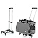 Produktbild Luxja Nähmaschinen-Trolley, Nähmaschinentasche Trolley, Tasche für Nähmaschine und Extra Nähzubehör, Grau