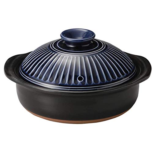 Kochgeschirr aus Keramik, Reiskocher aus Ton, runder Keramikauflauf, japanischer heißer Topf, Suppentopf, hitzebeständiger Reisgefäß aus