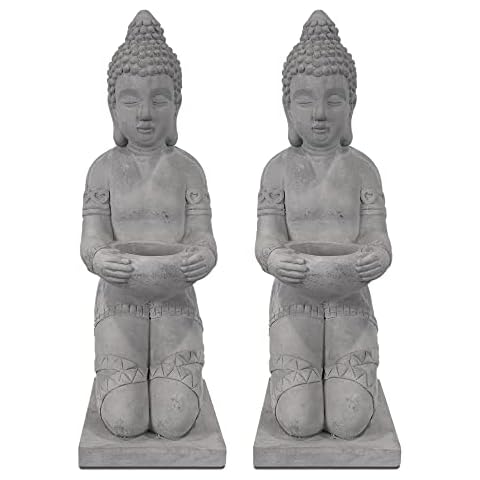 Kante Buddha Tealight Candle Holders Set Cover