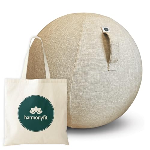 Harmonyfit : Housse en Lin pour Ballon Pilates - Adaptée