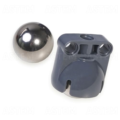 Rótula de dirección Technic-Ball-Steel 18mm con conector compatible MOC 92911 5