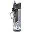 LifeStraw Go Water Filter Bottle with 2-Stage Integrated Filter Straw for Hiking, Backpacking, and Travel