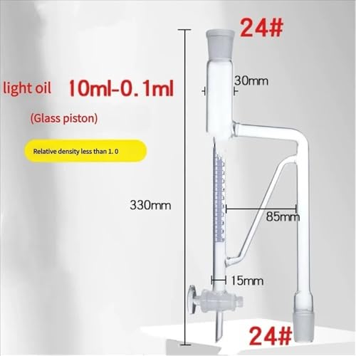 Joint volatil 24/29 vanne de commutation verre borosilicaté < 1 - 3