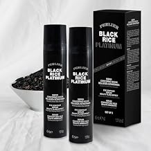 Perlier Black Rice Eye Serum, Anti-Aging Moisturizing Gel, Fine Line Reducer, With Organic Black Rice Extract, Light Texture Formula, 2-Pack1.5 fl oz each