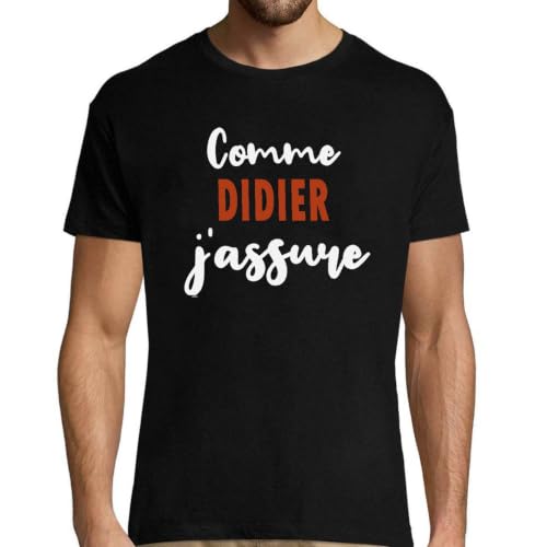 T-Shirt Homme Didier Jassure pour partager un sourire en famille