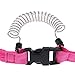 Coiled Lanyard for Cameras and Diving Gear with Snappy Clip, Pink B, 27 x 2.5cm