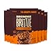 Brownie Brittle, Salted Caramel, 5 Oz Bag (Pack of 6), The Unbelievably Delicious Chocolate Brownie Snack with A Cookie Crunch (Packaging May Vary)