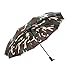 Produktbild LELVZE Camouflage Outdoor 10 Bone Umbrella Vollautomatischer, dreifach gefalteter Regenschirm zum Aufrüsten und Stärken des Sonnenschutzschirms Regen und Regenschirm