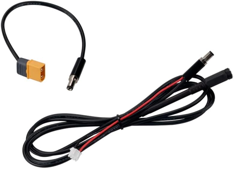 FPV Drone Straight Head Battery Silicone Extension Line fit for Fat Shark Goggle