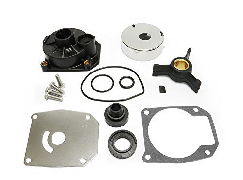 Full Power Plus Johnson Evinrude 40HP 50HP Water Pump Repair Kit Outboard Impeller Replacement Parts with Housing Sierra 18-3454 438592 433548 433549 777805