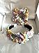 Cat Headband and matching scrunchy, Feline Headbands, Headband for Cat Lovers, Headband and matching scrunchy for Kitty Lovers, Gift for cat people, Handband, Cat themed Hair Accessory, Handmade Gift