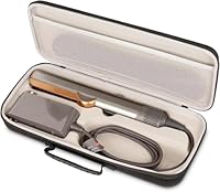 Guganas Hartschalenkoffer, kompatibel mit Dyson Airstrait Haarglätter, Tragetasche für Airstrait HT01. (Braun)