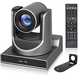 ADKIDO PTZ Camera, 30X SDI Camera Support AI Tracking & Optical Zoom Video and POE with IP Live Streaming, Simultaneous HDMI 3G-SDI and USB3.0 Video Output, for Conferences, Church, Teaching