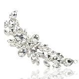 Apliques de boda de marco elegante, apliques de cristal de bricolaje con...