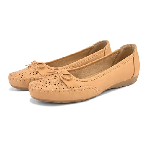 Image of Centrino Women's Bellies | Soft Cushioned Footbed for Extra Comfort | Stylish & Elegant Look for Ladies | Fashionable & Durable Bellies | Comfort & Quality (9483)