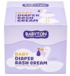 Babyton Baby Diaper Rash Cream 50ml – Natural Nappy Cream for Sensitive Skin – Newborn Safe – Organic Ingredients – Moisturising & Soothing – Paraben & Sulfate-Free – Anti-Irritation & Protective Barr