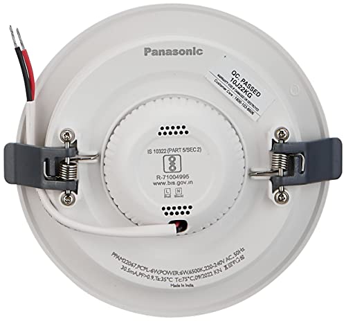 Image of Panasonic LED Panel Light Pc Round 6W 6500K (Pack of 4)