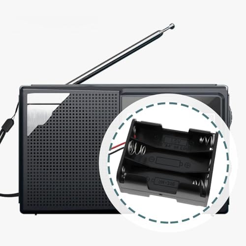 Micro Traders 9V AA to 1605 PP7 6F90 Transistor Radio Battery Base Compatible with Eveready 266 276 — view 2