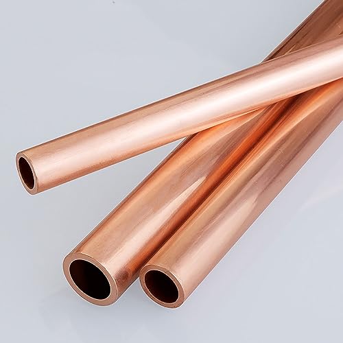 COYOUCO Tubo Rotondo di Rame Tubo Rotondo di Rame
