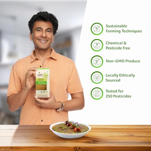 Image of Organic Tattva Mix Dal 500g | Protein-Rich Indian Lentils, Tadka Dal Mix, Khichdi & Everyday Cooking | Blend of Toor, Moong, Masoor & Chana | Unpolished Pulses for a Healthy Pantry
