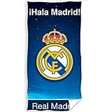  New Line RM171106 Real Madrid Toalla 140x70 cm, Juventud Unisex, Multicolor, 140x70Cm