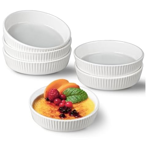 KOBI 8 oz Ramekins Set of 6 Cover