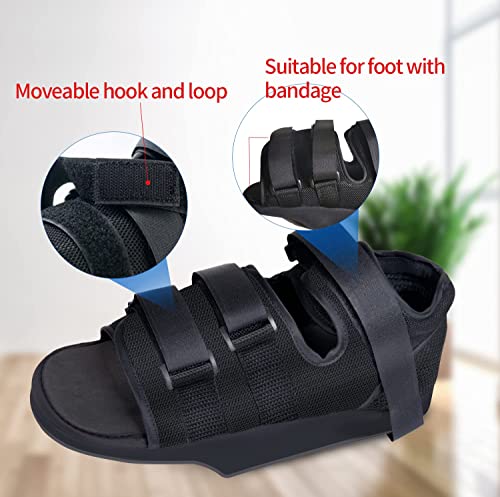 Tairibousy Postoperative Schuhe Medical Orthopedic Foot Brace Vorfußentlastungsschuh für Operationen (m)