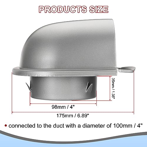 PATIKIL 4 Inch Exhaust Air Vent Cover - Image 2
