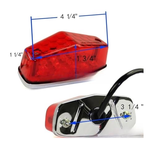 Intermitentes moto estilo Lucas con acabado resistente y óptica trasera universal 3