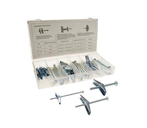 Assorted Toggle Bolt and Wing Nut (18 Piece Set)