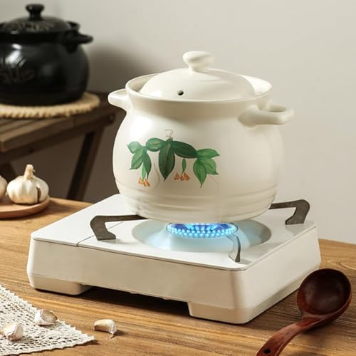 Batterie de cuisine céramique blanche résistante à la chaleur - 5