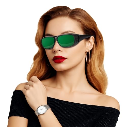 BEICHEN Red Light Therapy Glasses for Eye Protection