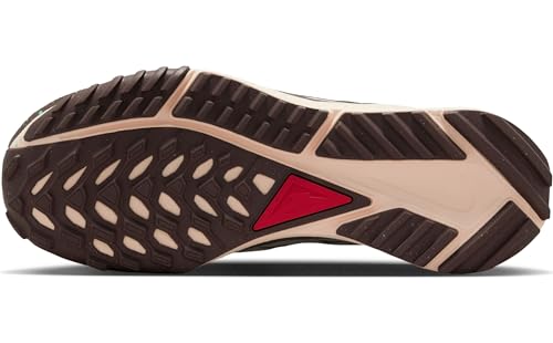 NIKE Women's Sneaker, Sequoia Guava Ice Amber Brown, 72