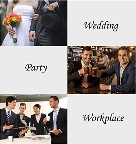 Mens Slim Fit Suits 3 Pieces Solid 2 Button Business Suit Prom Wedding Tuxedos Suits Jacket Blazer Vest Pants Dark Green-M #TOP6