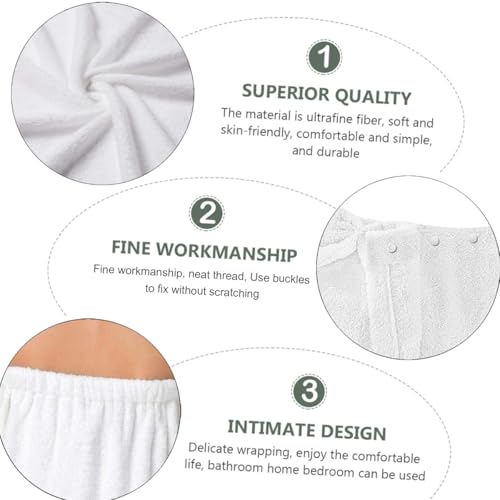 YWZDS Turtle Bath Wrap Set with Hair Turban, Spa Towel Wrap with Matching Head Wrap, Spa Towel Wrap, Towel Robe for Women (Green) — view 5