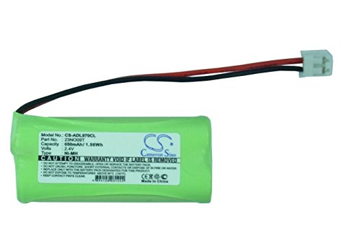 Batería de reemplazo Sabuly 2.4V 650mAh NiMH miniatura 5