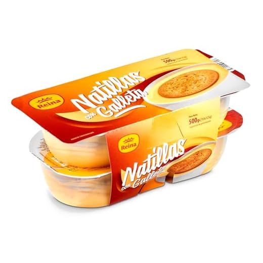 Reina Natillas con Galleta, 500g