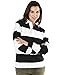 Charles River Apparel Mens Classic Rugby Shirt, Black/White, XX-Large US