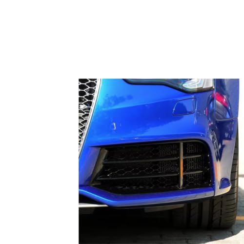 Rejilla antiniebla negra brillante para Audi A5 S5 RS5 B8.5 2008-2016, par de paneles frontales 6