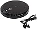 GPX PC301B Portable CD Player with Stereo Earbuds and Anti-Skip Protection (PC301B),Black, Single
