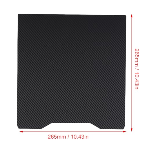 Feuille d'impression flexible avec PEI texturé et carbone lisse pour plateau 3D 280x265 - 2