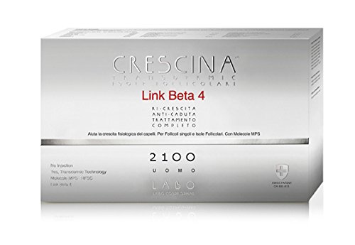 Labo Crecina Iles Follicules Link Beta-4 2100 traitement complet anti-chute 20 ampoules
