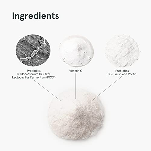 Puori Probiotics And Prebiotics Dietary Supplement - 13 Billion Cfu X 30 Servings - Support Immune And Digestive Health - Fiber 4G, Vitamin C 200Mg - Sb3 Bifidobacterium, Lactobacillus Fermentum #TOP2