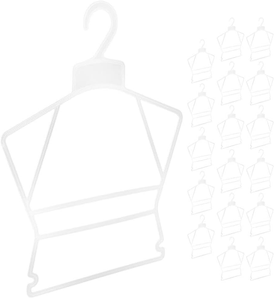 iplusmile Baby Clothes Hangers 20 Pack Plastic Infant Toddler Hangers for Nursery Clothing Display Kids Swimsuit and Outfit Organizer