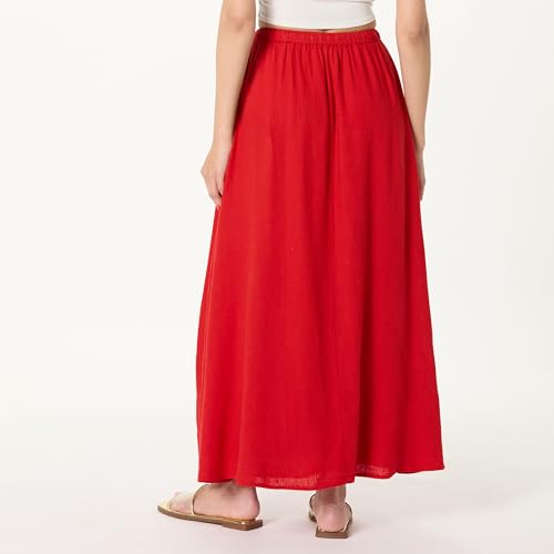 The Drop Women's Pull-on Maxi Skirt2